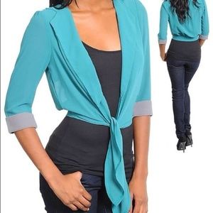 Jade cardigan/top